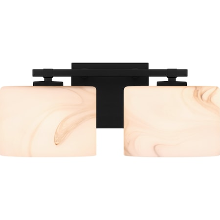 Quoizel Mather Bath 2 Lights Matte Black MTH8615MBK